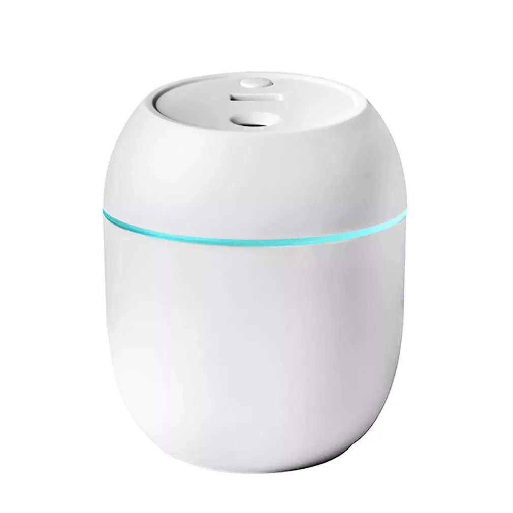 

Portable Humidifier 250Ml Essential Oil Diffuser 2 Modes USB Auto Off With LED Light For Home Car Mist Maker Face Steamer