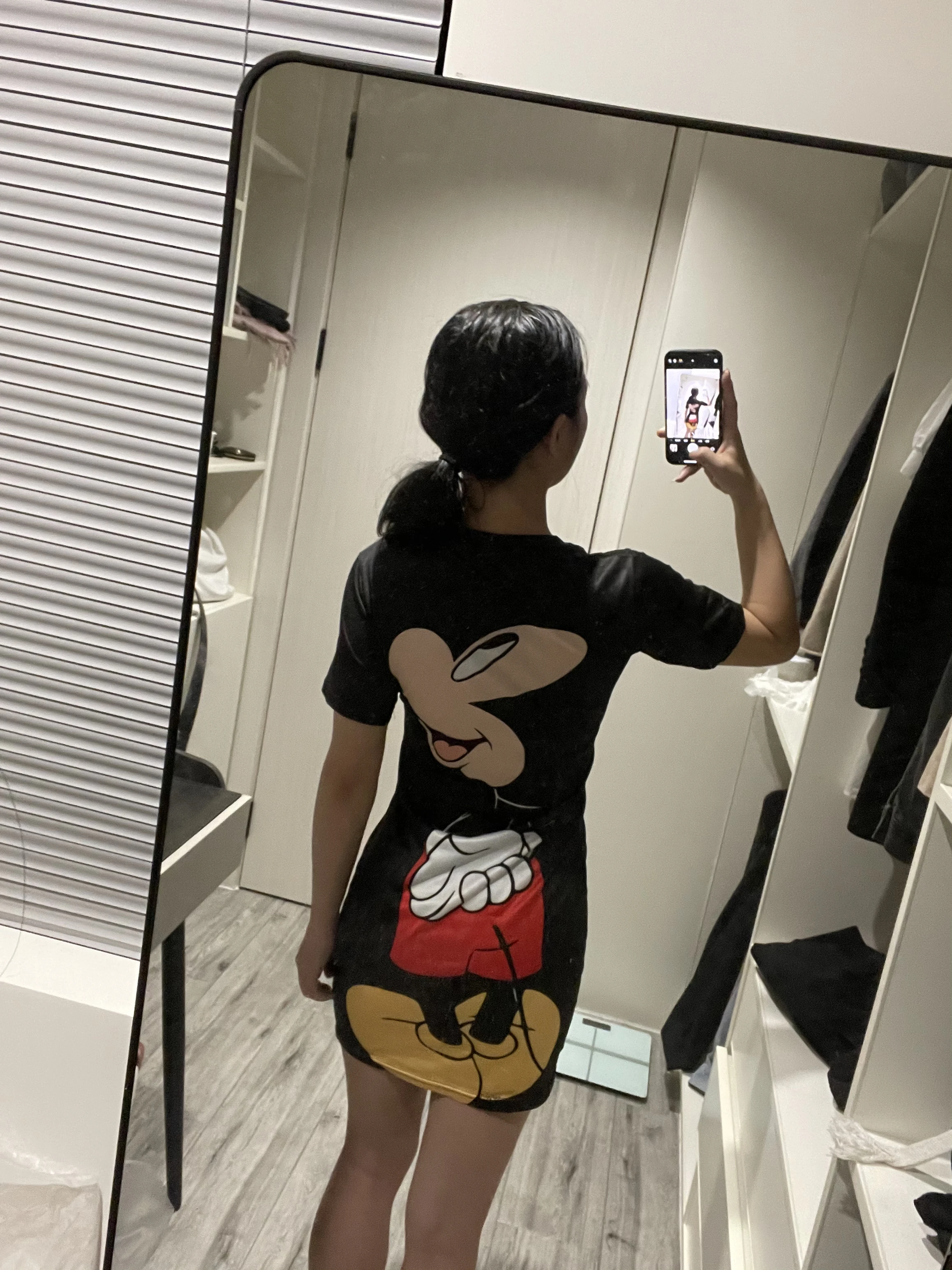 Elegant Dresses for Women 2022 Top Sexy Slim Fit Minnie Mouse Tight Women's Dress Casual Disney Cartoon Fashion Print Mickey 5XL images - 6
