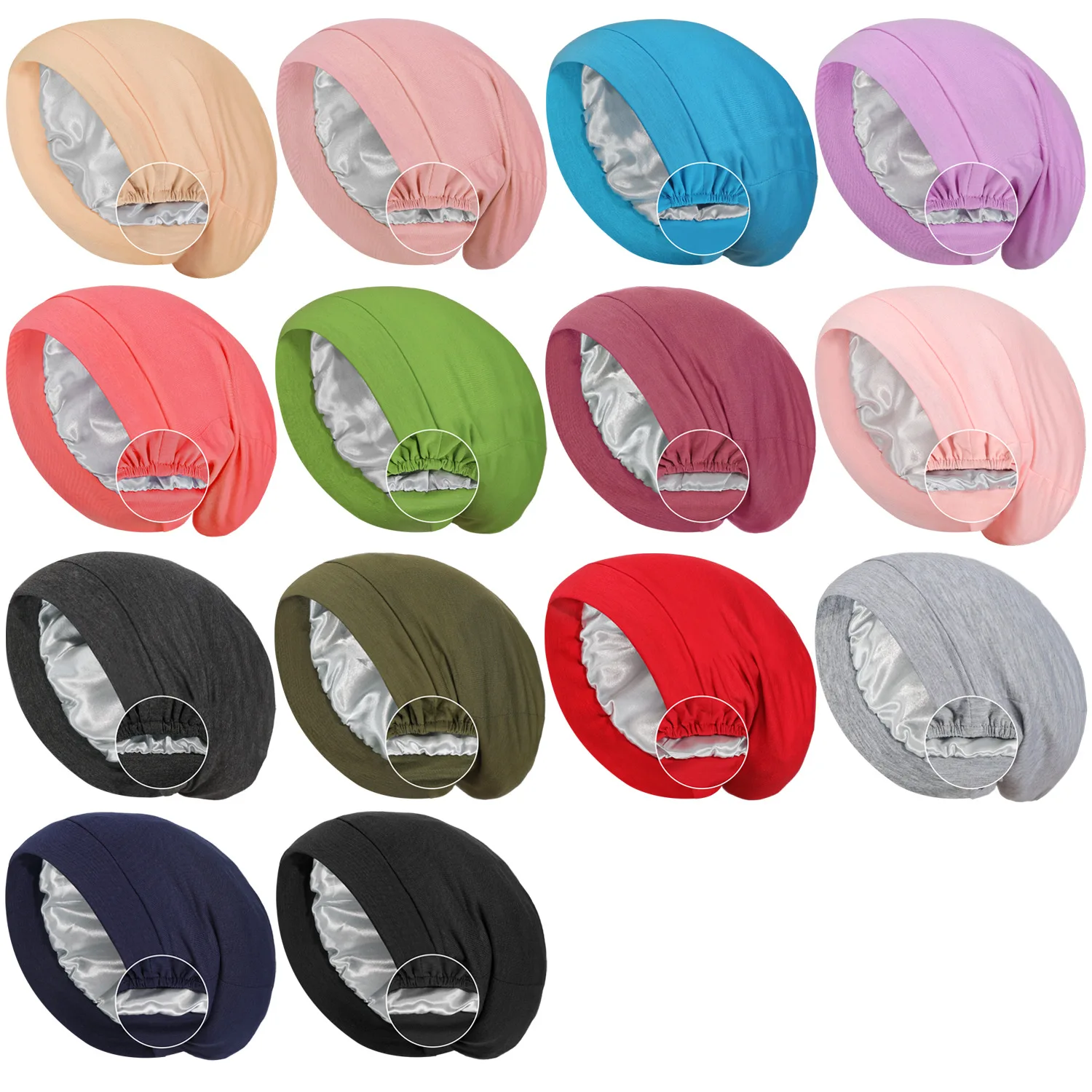 Капот для женщин и мужчин химиотерапевтическая шапка двухслойные шапочки