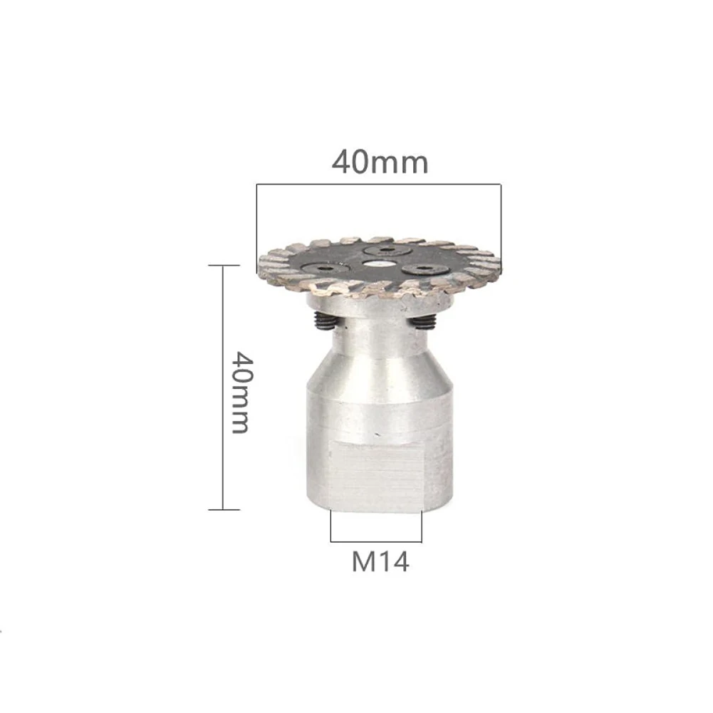 

40/50mm M14 Thread Removable Flange Diamond Carving Grinding Saw Blade Discs For Marble Concrete Granite Stone Tile Power Tools