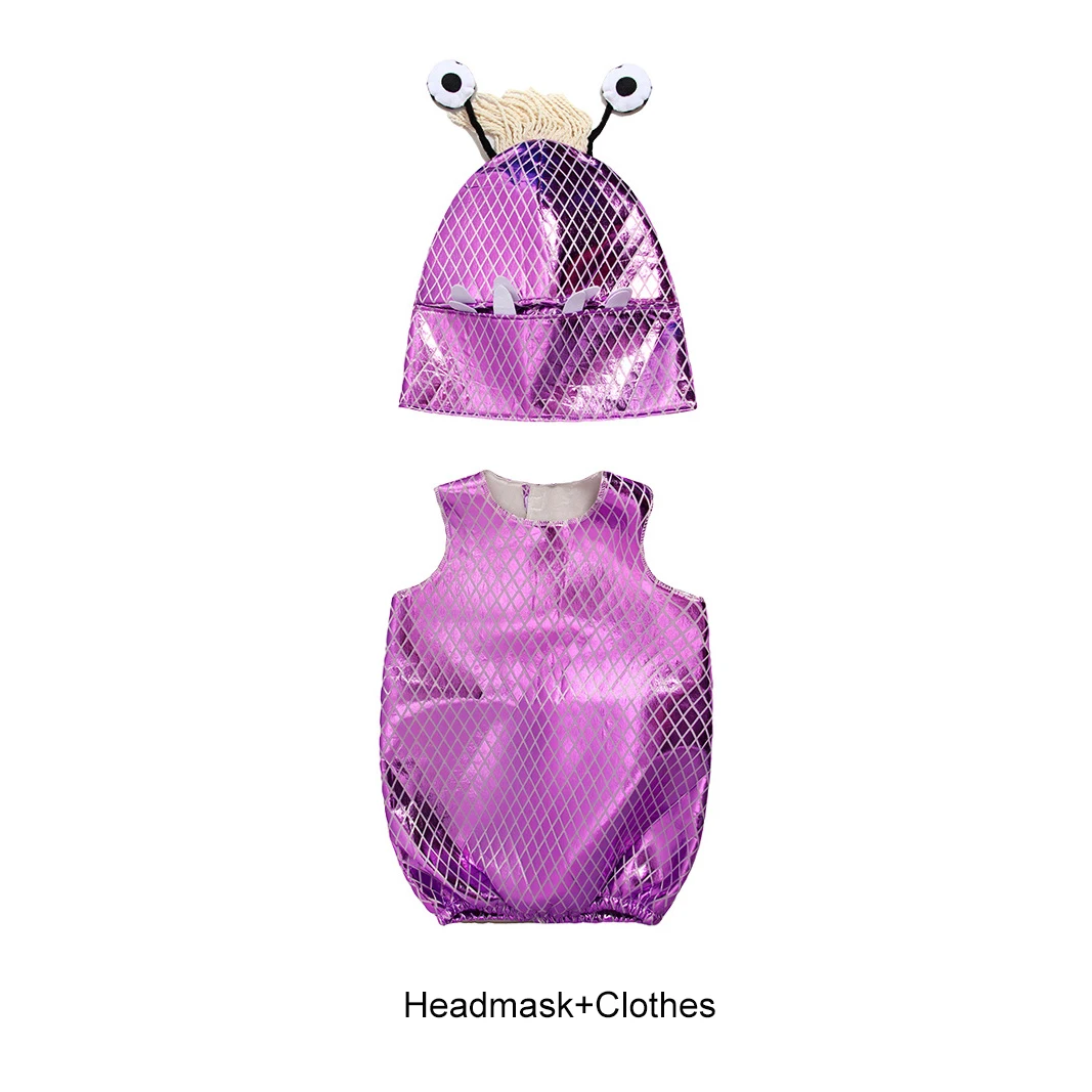 Детский костюм монстра из фильма для косплея на Хэллоуин аниме мультфильм