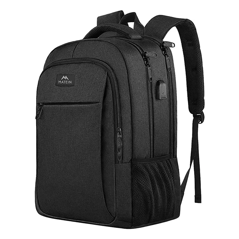 

Large Capacity Backpack Men Laptop 15.6 Inch Anti Theft Oxford Men Back Pack USB Charging Durable Multifunction 2022