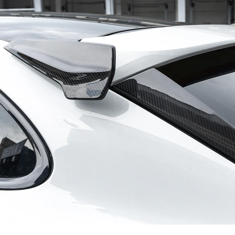 Сухой спойлер TKT из углеродного волокна на крышу задний багажник хвостовой крыло