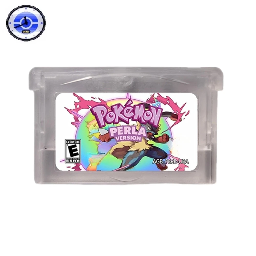 Фото Игровой картридж GBA на английском языке, RTC Pokemon Eclipse, Fusion 3, Cawos, Fused Dimensions, Fuligin, Perla, Topaz, GBA ROM Modified Version №4