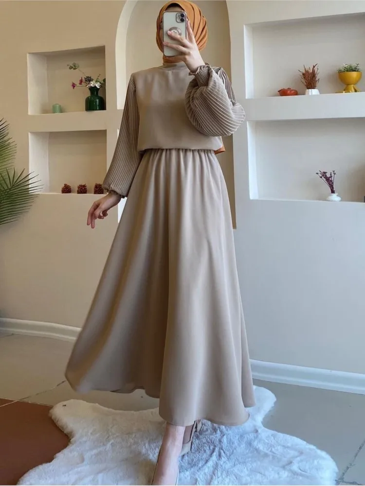 Caftan Marocain Abaya Дубай Турция мусульманское платье-хиджаб африканские платья для