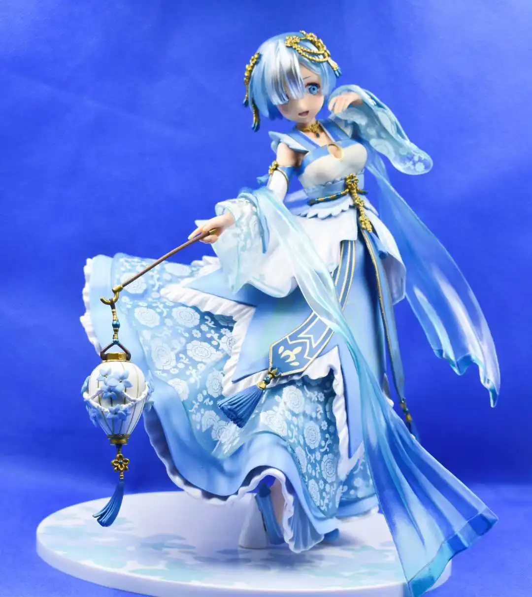 

26CM Hanfu Re:ZERO -Starting Life in Another World Anime Figure Ram PVC Action Figure Ram And Rem Ver. Sexy Girl Figurine Toys
