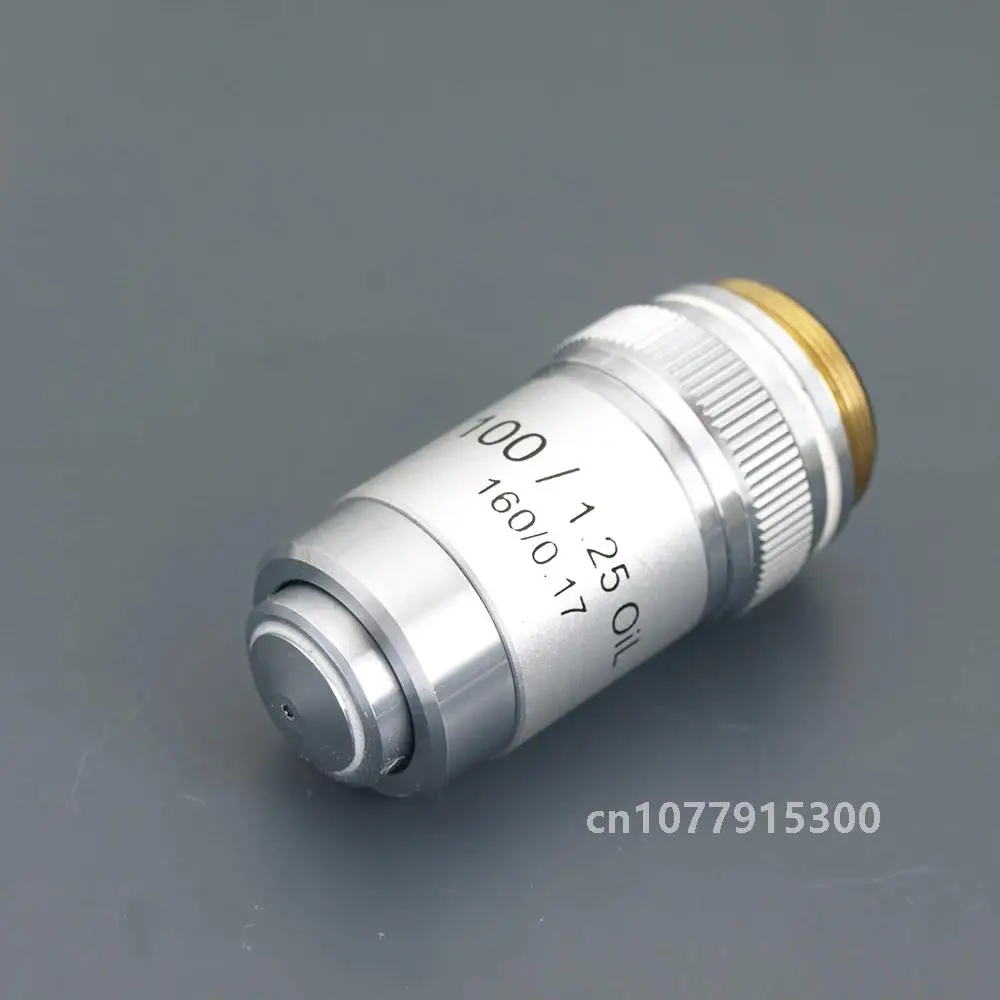 4X 10X 20X 40X 60X 100X High Quality Microscope Objective Lens Achromatic Laboratory Biological parts