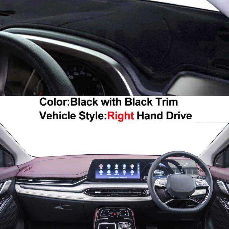 

Чехол для приборной панели автомобиля JAC JS6 /JAC Sehol QX 2021-2025, защита для центральной консоли, коврик для приборной панели, солнцезащитные аксессуары