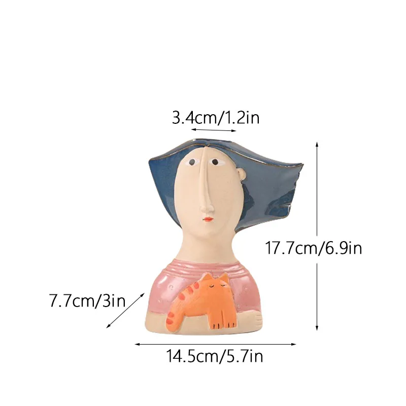

Статуэтка CAPIRON керамическая абстрактная