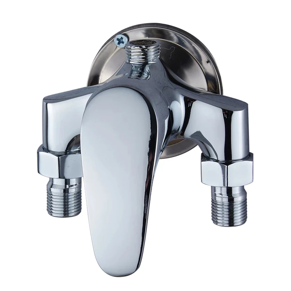 

Brass Shower Faucet Hot And Cold Bathroom Electric Water Heater Switch Valve Copper Shower Solar Water Heater Mixing Valve Top