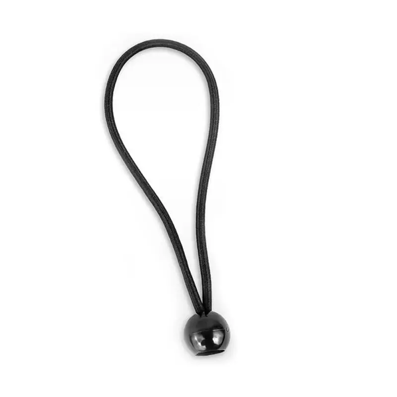 

Tent Fix Cords Black Ball Plastic Multi-functional Bungee Cord Outdoor Storage Elastic Rope Buckle Spot Rubber Band