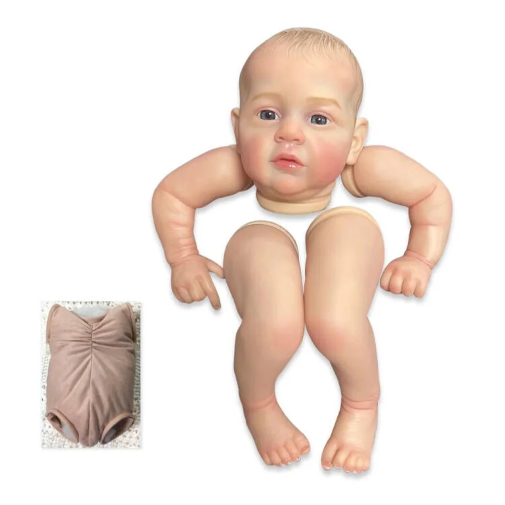 S Mary Ann Already Painted Very Lifelike Baby 3d Painting Skin With Many Details Veins Bebe Reborn Doll Kit