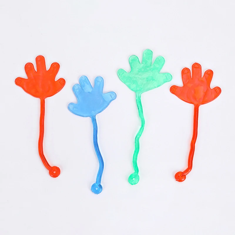 

5 Pcs Sticky Palm Strong Stickiness Toy Wall Crawling Sticky Tricky Toys For Kids Creative Novelty Toys Party Favors