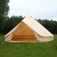 3m 4m 5m 6m 7m new design outdoor canvas bell tent two door canvas bell tent for sale