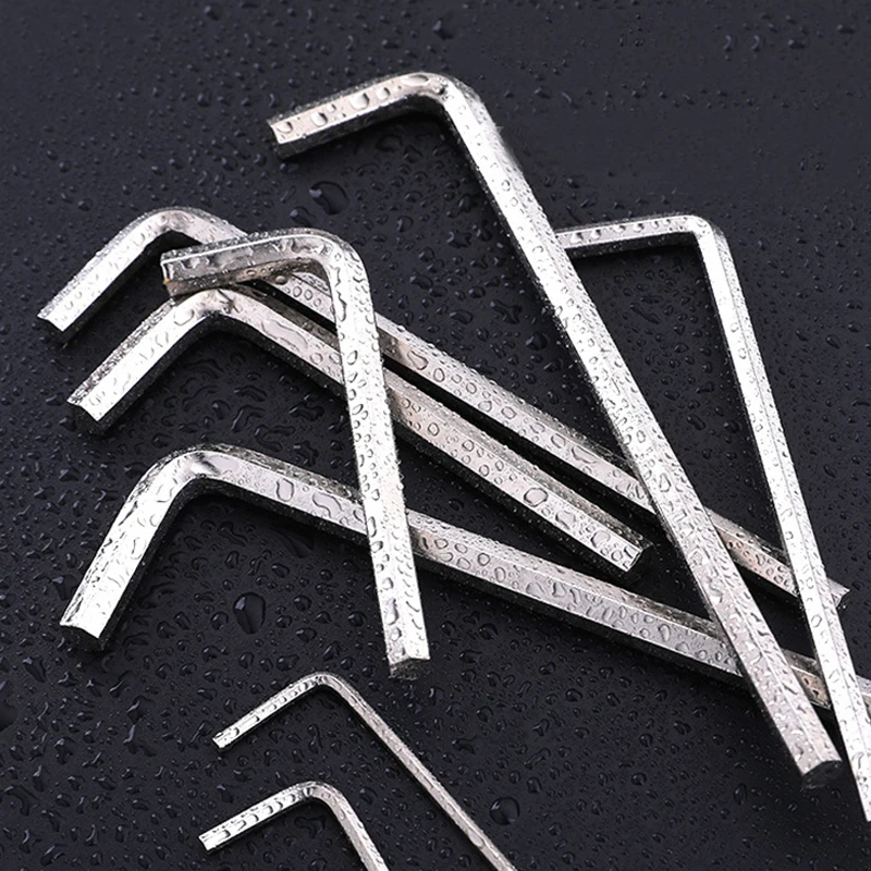 

Smooth Allen L Type Wrench Metric Inch Wrench L Size Allen Key Short Arm Tool Set Easy To Carry In The Pocket Useful Tools