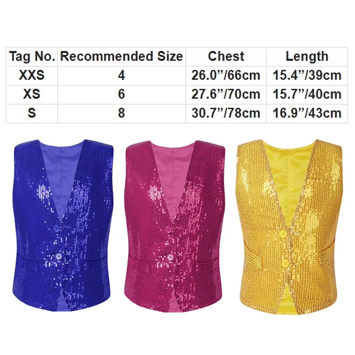 Блестящий жилет с блестками топ для танцевальных выступлений детей мальчиков и