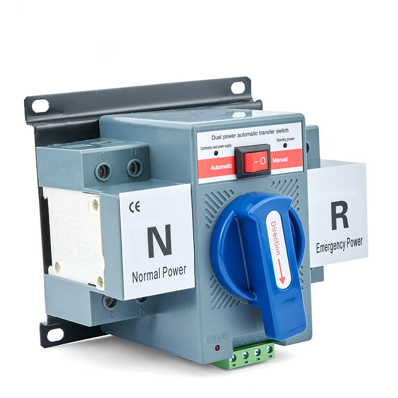 Parts Circuit Breaker Dual Power Changeover Manual Automatic