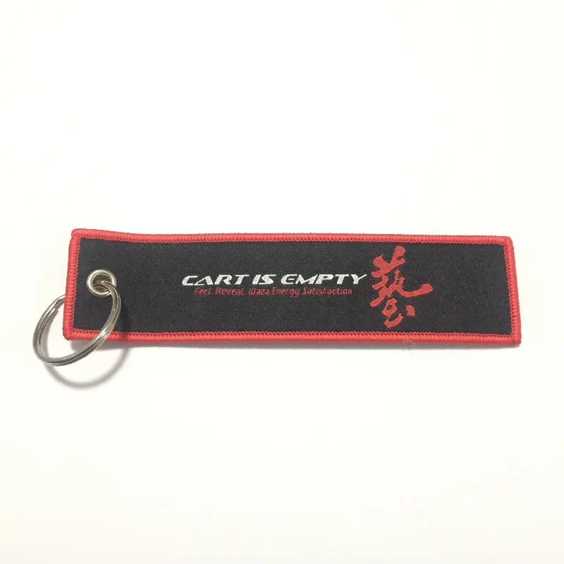 

Jdm Car Keychain Woven Textile Logo Bag Decoration For Js Racing Honda Civic Crv Accord Fit Dio Pilot Jazz Auto Accessories