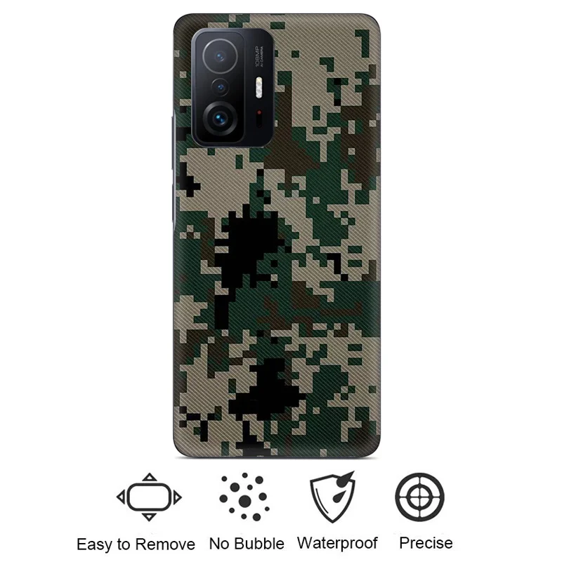 Простая цветная пленка для Xiaomi 13T Pro переводная картинка защитная задней панели