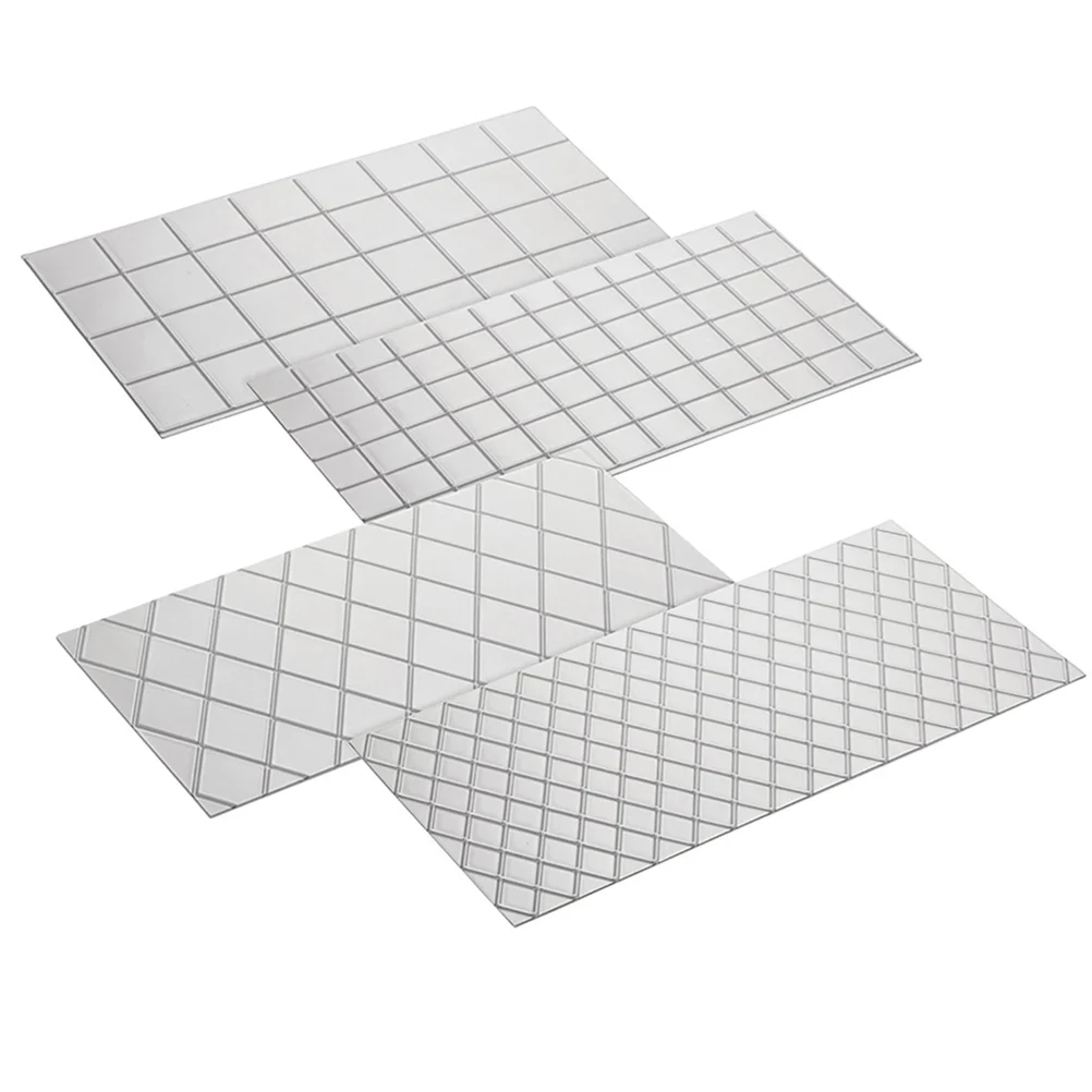 

8 Cake Thicken Grid Patterns Practical Jelly Molds Pudding Maker for Restaurant