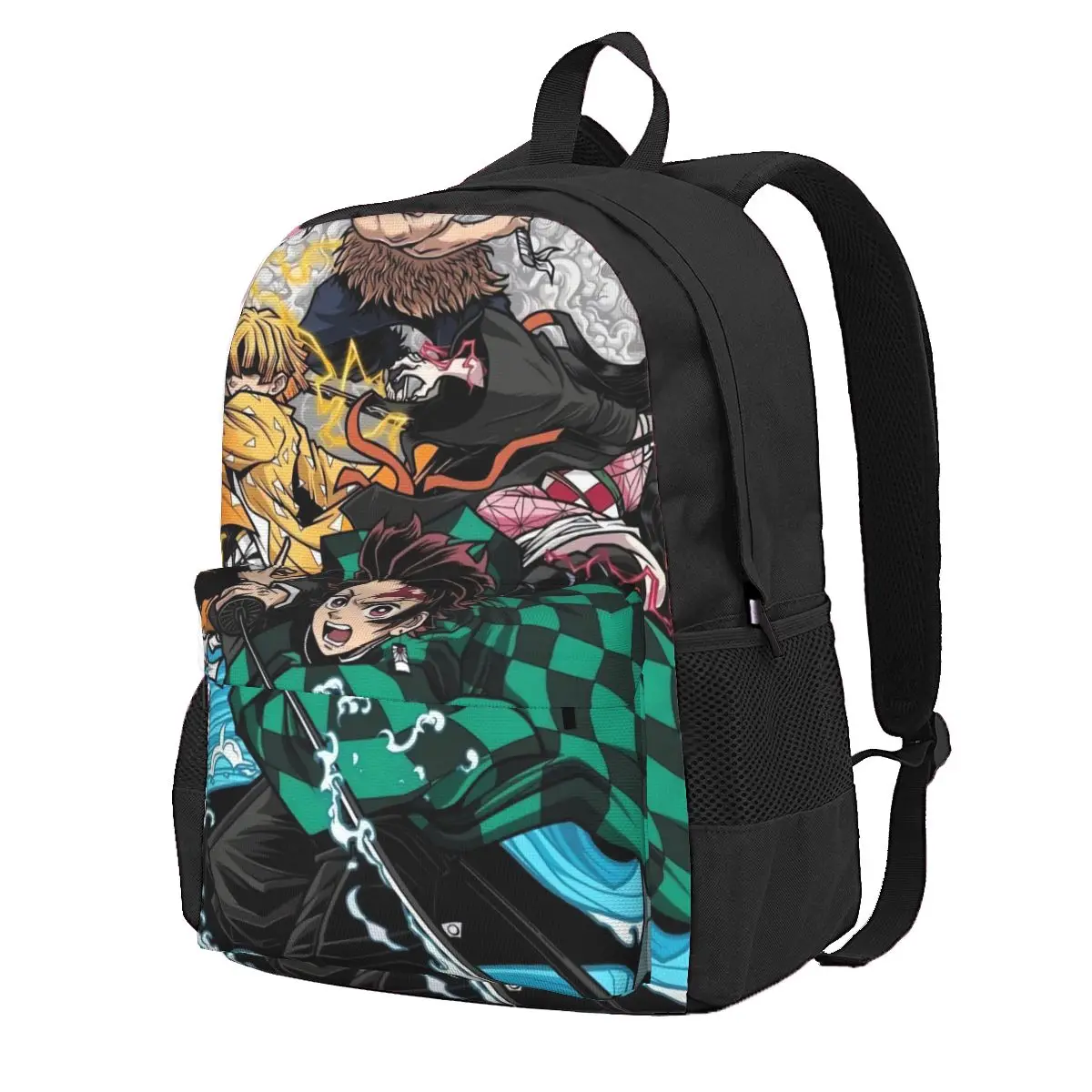 

Demon Slayer Anime Backpack Kimetsu No Yaiba Travel Backpacks Teen Leisure School Bags Design Soft Rucksack