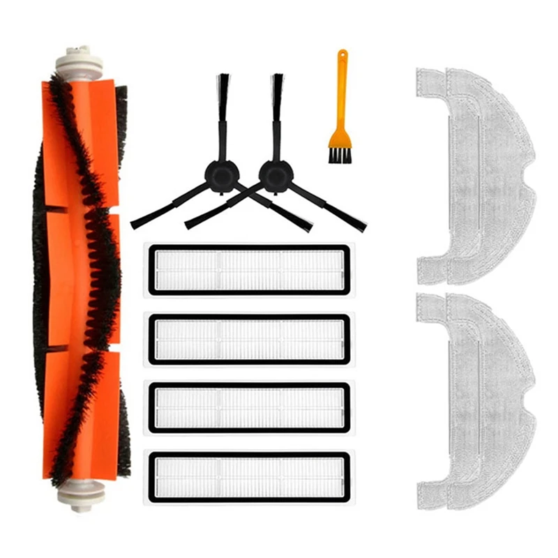 

Фильтр для Xiaomi Dreame Bot L10 Plus Z10 Pro, основная боковая щетка, тряпка, Швабра, запасные части для робота-пылесоса