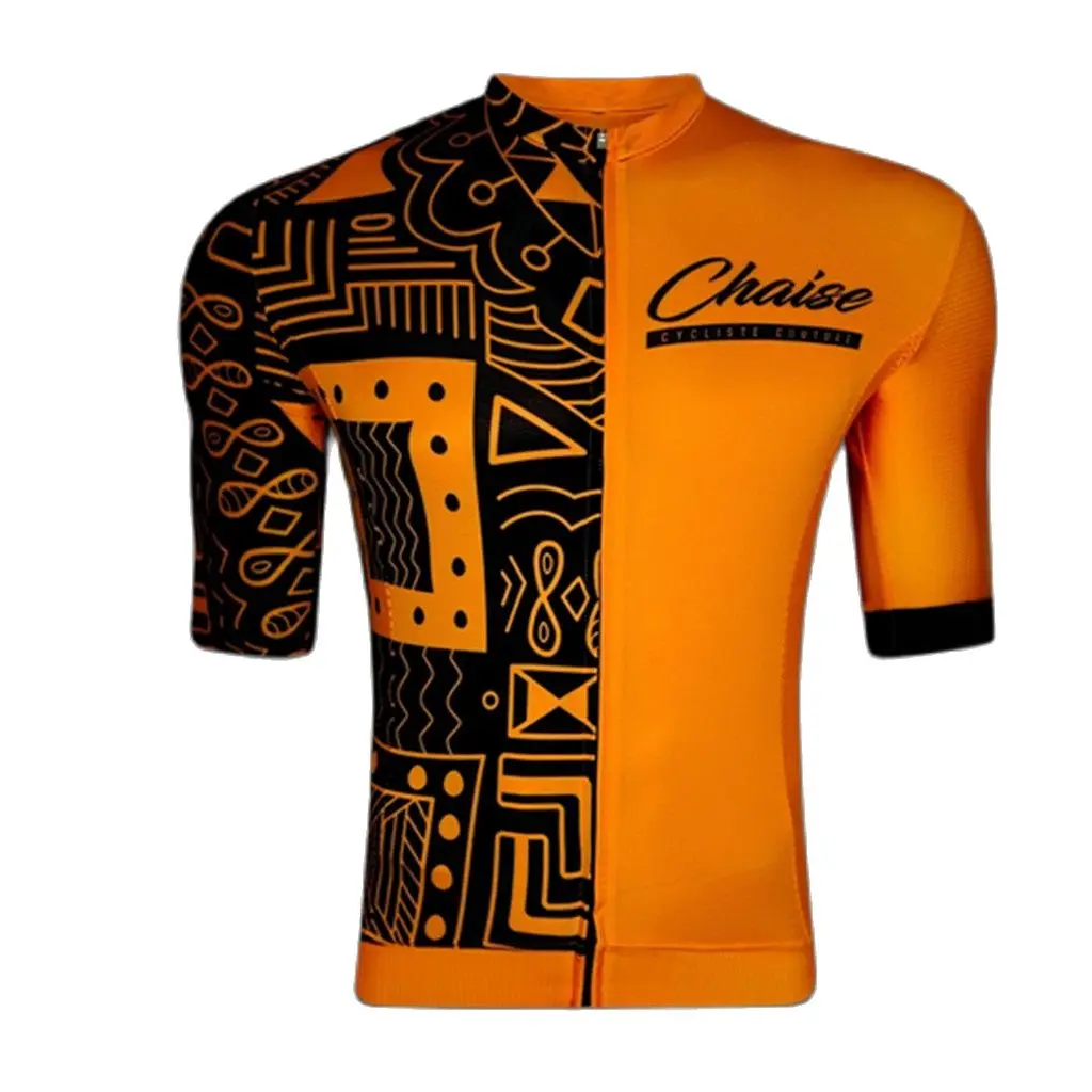 

Summer Chaise Cycliste Couture Men's Short Sleeve Breathable Cycling Jerseys Maillot Ciclismo Hombre Mtb Shirts Road Bike Shirts