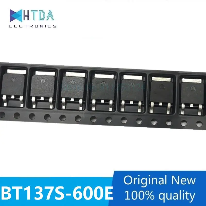 

20 шт./лот BT137S-600E TO-252 8A 600V в наличии