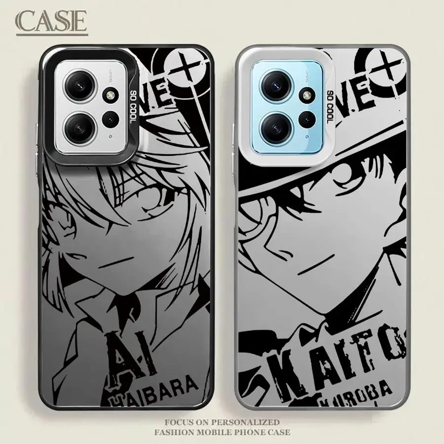 Чехол для телефона D-etective C-onan H-aibara Xiaomi 12T 13T K60 Ultra 11 Lite Poco X3 NFC Pro F4 F3 GT X5 5G C50 C51