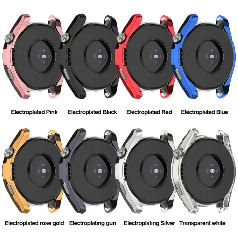 

Anti-drop Protector Film For Huawei Watch3 Pro Scratch Resistant Protective Shell Protective Cover Tpu Soft Rubber Smart Watch