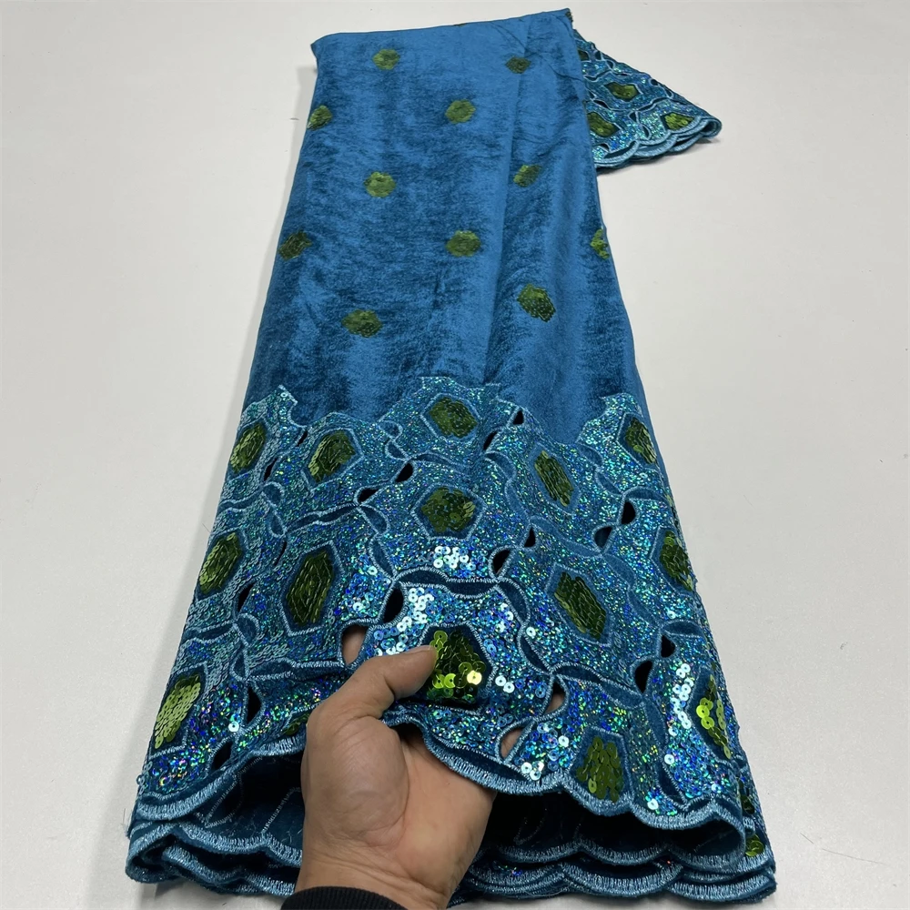 Салува Африканское кружево с колючками и блестками Красная французская вышивка