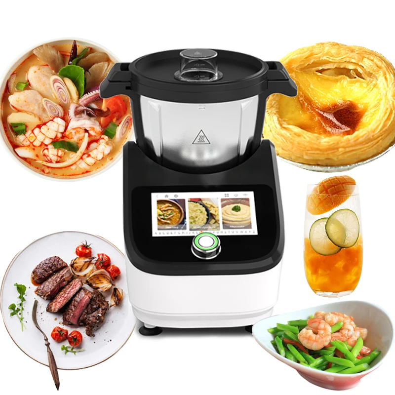 Multifuncion с Wifi 100W 3L 12 Velocidades Mode temature 160 Recetas Robot de Cocina