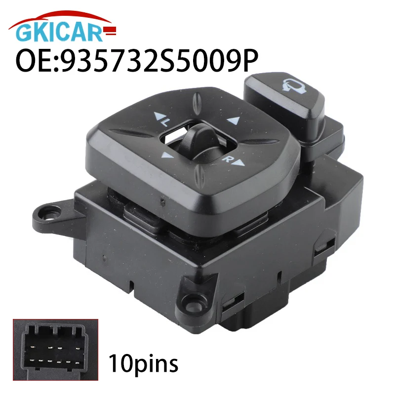 ODiDiO 935732 S5009P S500 10-контактный автомобильный переключатель зеркала складная кнопка