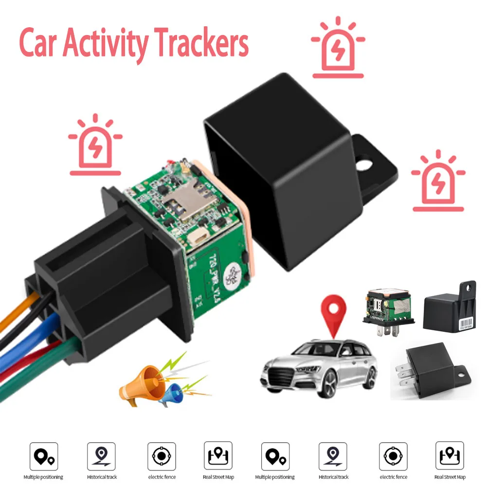 

MV730 GPS Tracker Car Realtime Cut Off Fuel Locator Vibration Overspeed Alert Fence Protection Safety Reminder Vehicle Tracker
