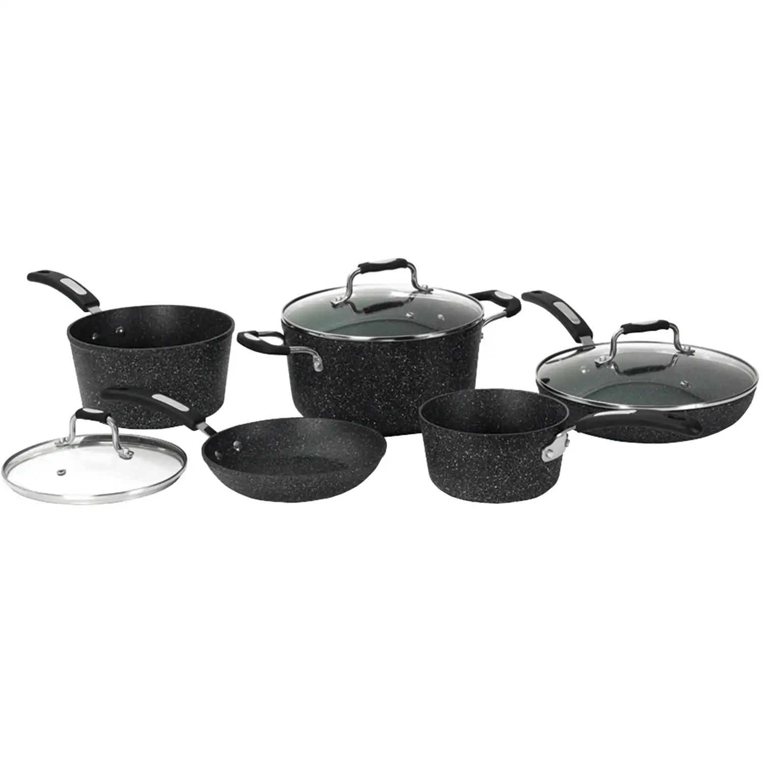 

by 8-Piece Cookware Set with Bakelite Handles