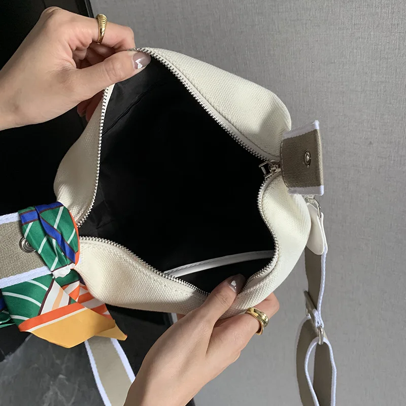 2023 Portable Shoulder Makeup Bags Organizers Travel Cosmetics Bag Of Women Canvas Top-Handle Detachable Crossbody Handbags