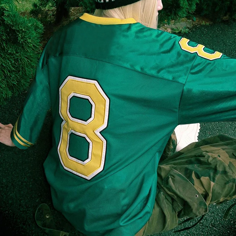 IAMHOTTY контрастный топ большого размера с цифровой заплатками в американском