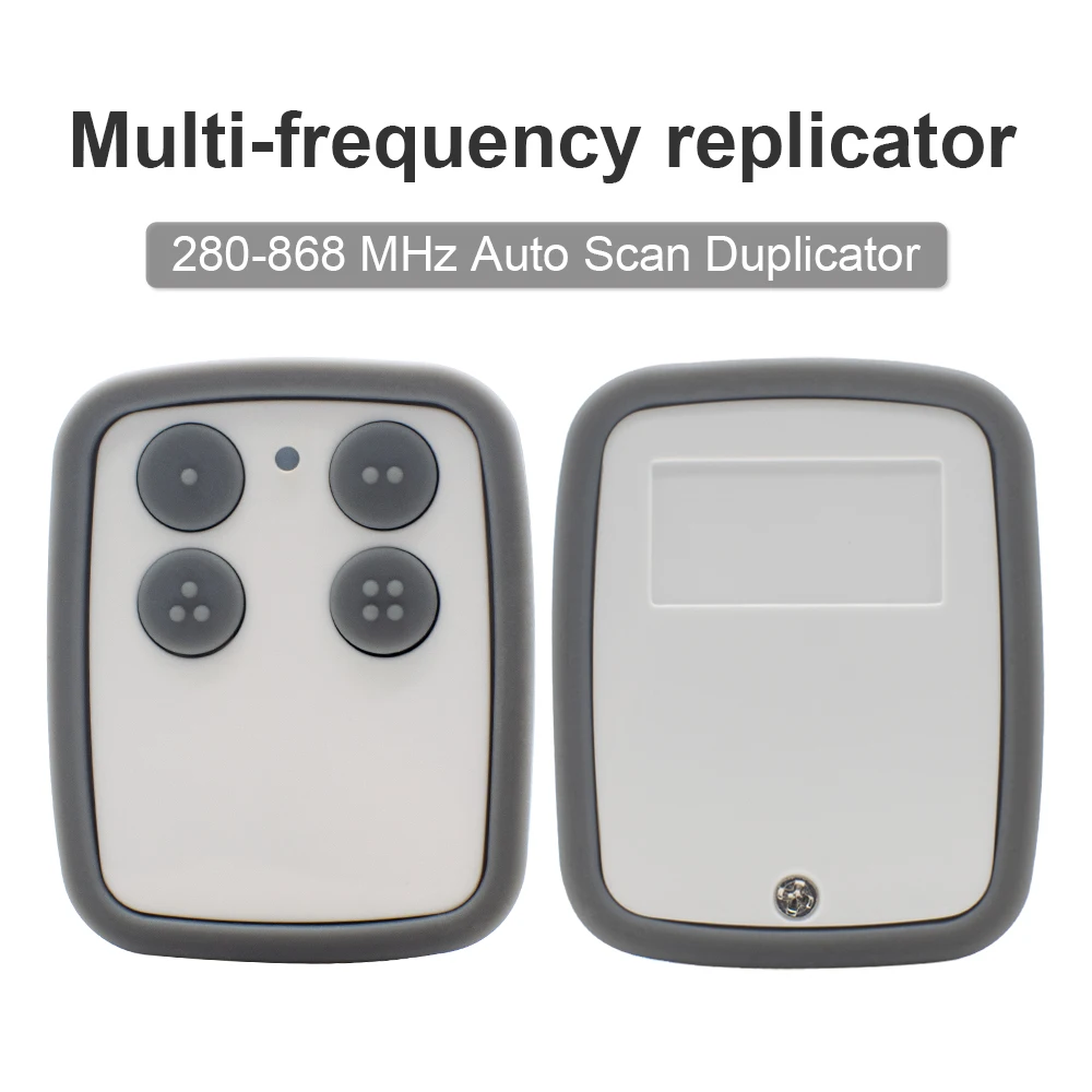 

Garage Door Opener Duplicator 287MHz-868MHz Garage Door Remote Control Multi-Frequency Code Grabber Clone Gate Remote Control