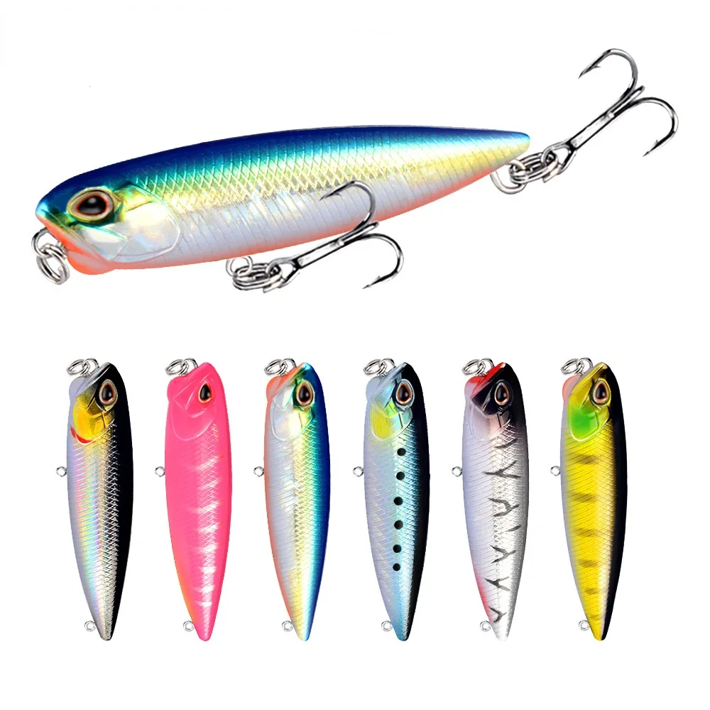 

1pcs 6.5cm 5.5g Pencil Lure Realis 65 Bass Fishing Lures 2021 Crankbait Japan Fishing Bait Trout Pesca HOT Whopper Popper