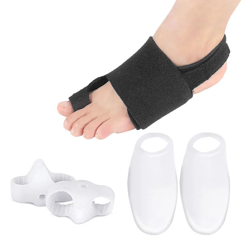 

5Pcs/set Feet Care Big Toe Hallux Valgus Corrector Orthotics Bone Thumb Adjuster Correction Pedicure Socks Bunion Straightener