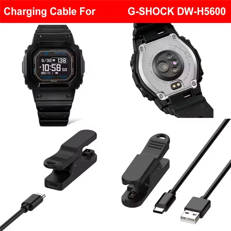 Фото APPLIA-зарядная база, док-станция для часов Ca Sio G-Shock Dw-H5600, 5 В, 1000 мА, USB-зарядка для кабеля, спортивных часов №1