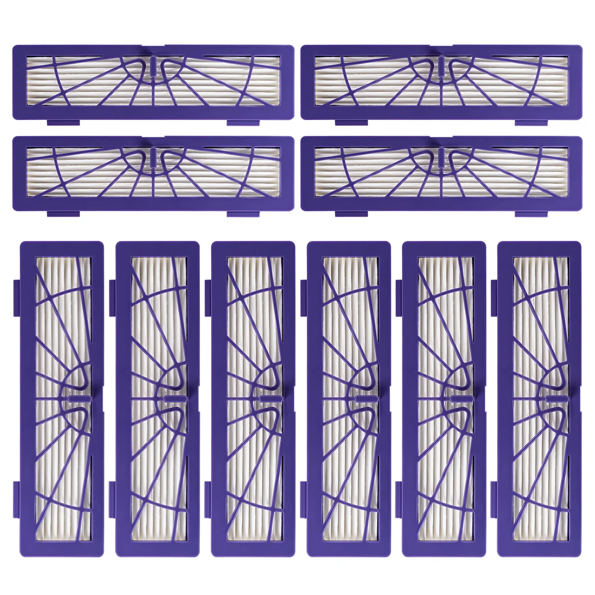 10 шт./лот новый сменный пылевой фильтр HEPA для робота-пылесосов Neato BotVac 70e 75 80 85