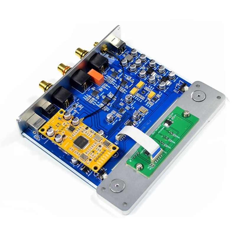 

ES9038 Q2M DAC декодер волоконный коаксиальный USB Bluetooth 5,0 для Hifi усилителя аудио Bluetooth модуль использует Qualcomm QCC3008