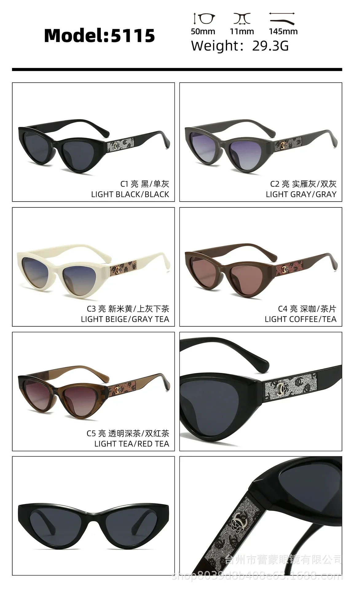 Роскошные дизайнерские солнцезащитные очки для женщин Лидер продаж