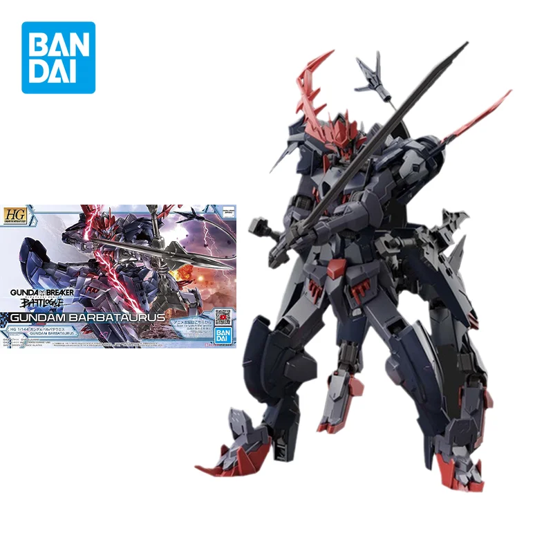 

Bandai оригинальный комплект модели Gundam аниме фигурка HG 1/144 GUNDAM BARBATAURUS экшн-фигурки коллекционные искусственные подарки для детей