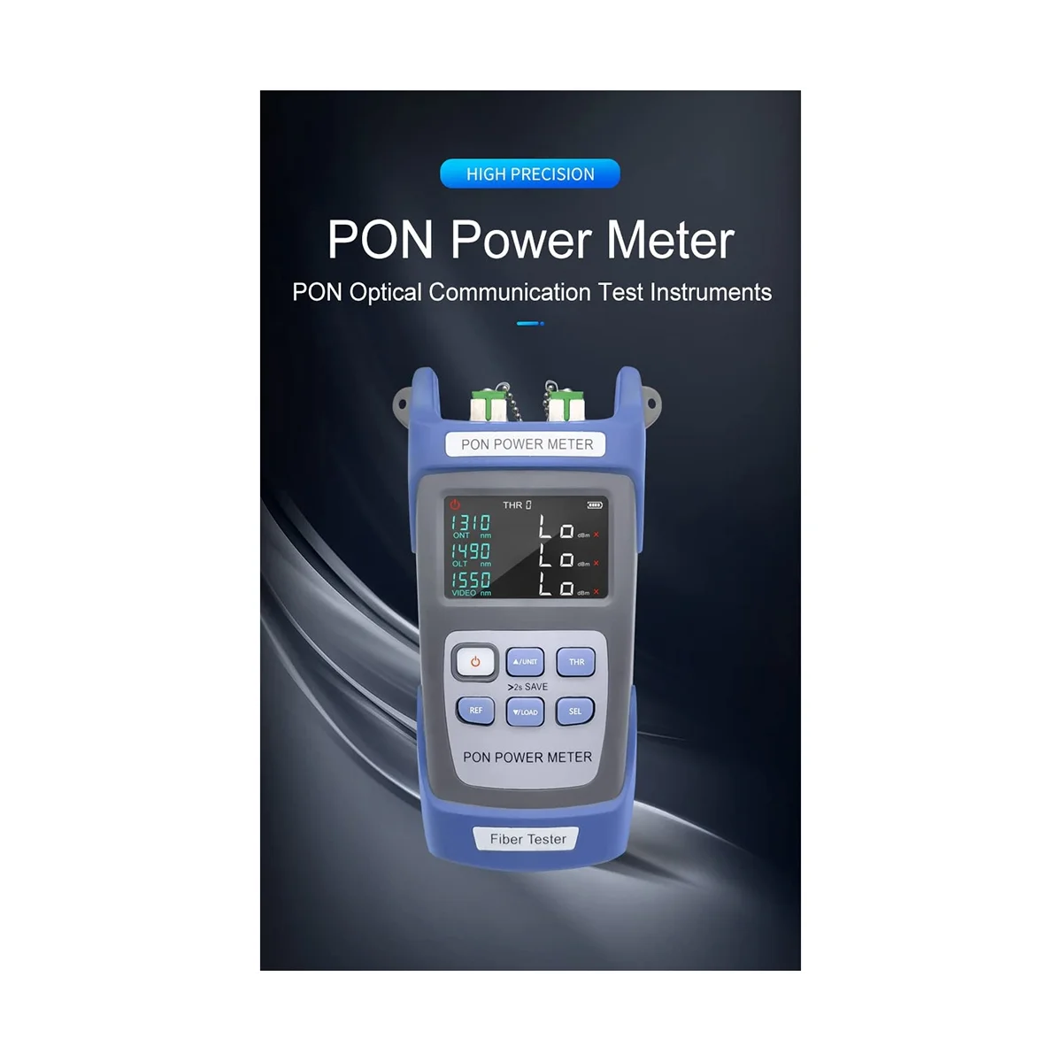 TM581 PON измеритель мощности SC/APC тестер оптического волокна ONT/OLT 1310 нм/1490 нм/1550 нм