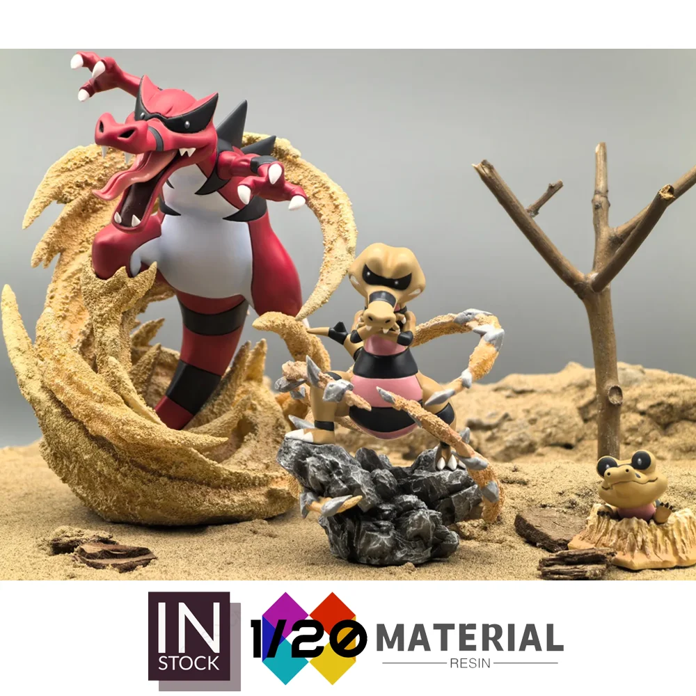 Фото [В наличии] Мир смолы в масштабе 1/20 [ПАЛЕНЬКИЙ ПАЛИЧ] — Sandile & Krokorok & Krookodile [Split RE-MENT] №5
