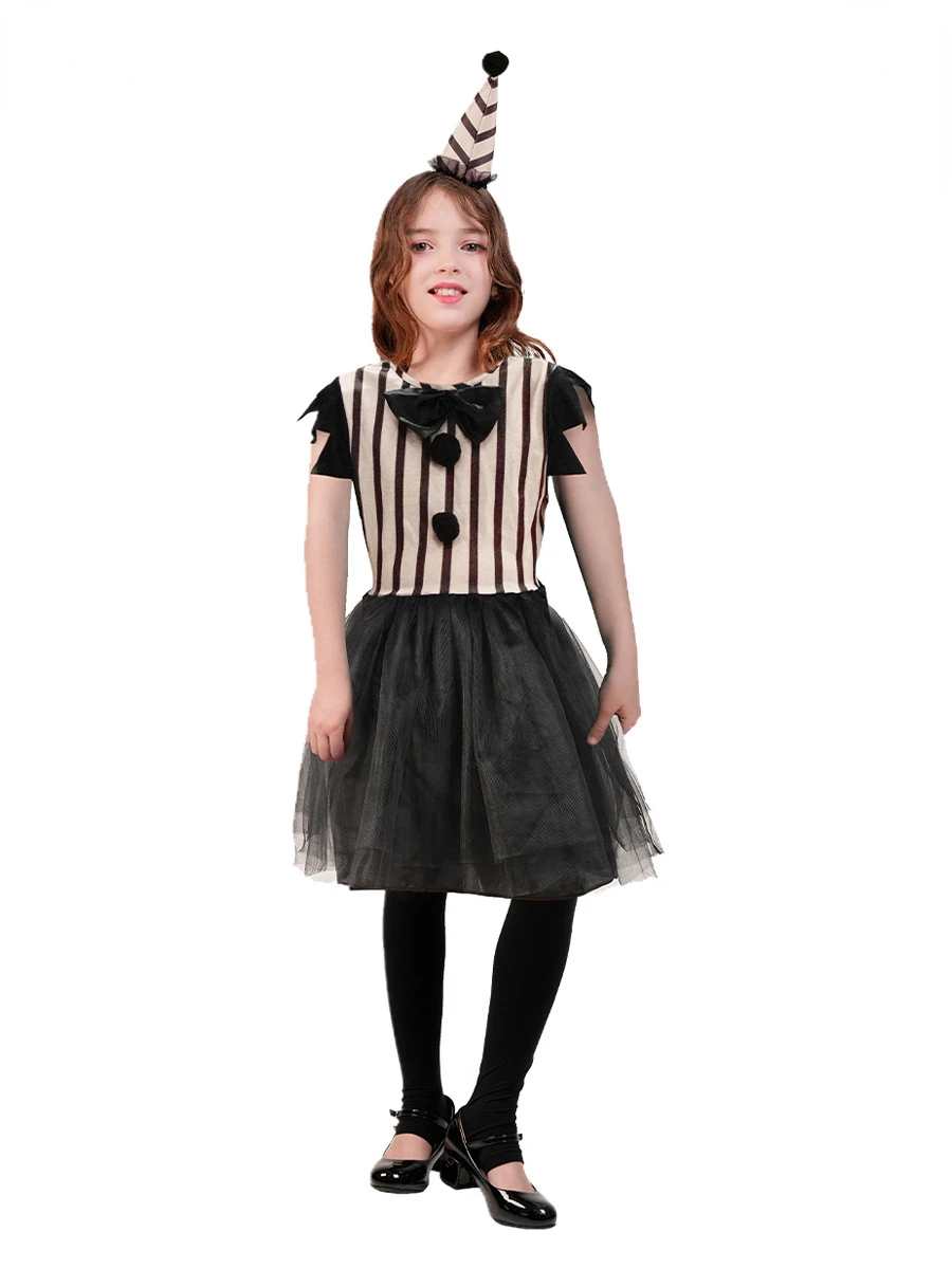 Костюм клоуна на Хэллоуин семейный костюм для родителей и детей ролевые игры