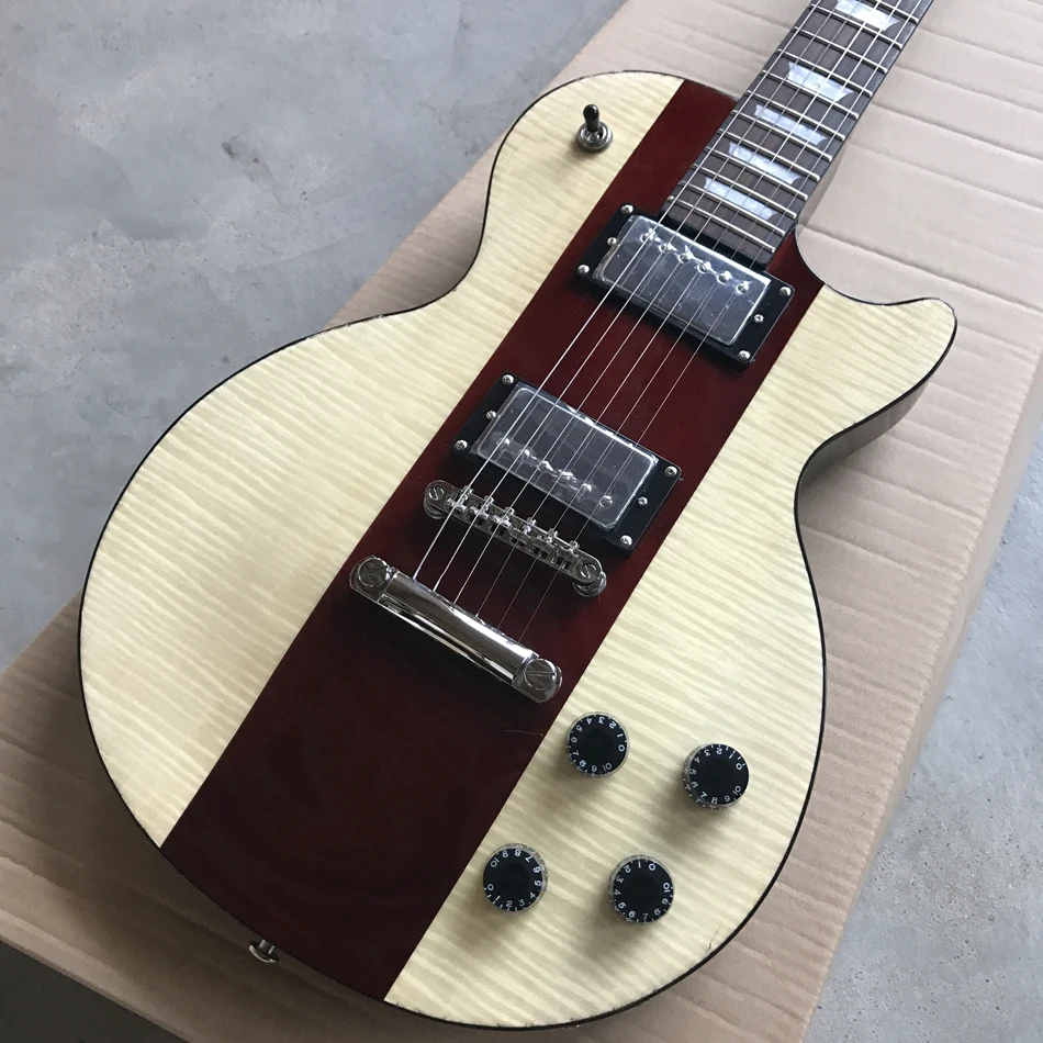 

Пользовательский магазин, сделано в Китае, стандартная Высококачественная электрогитара LP, фингерборд из палисандра, хромированная фурнитура, бесплатная доставка