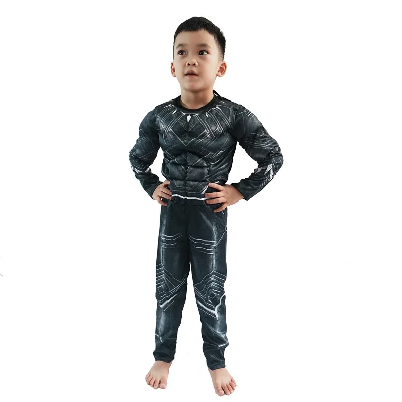 Детский костюм для косплея с героями аниме Черная Пантера